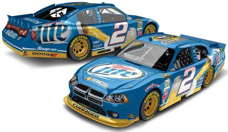 brad keselowski diecast 1 64