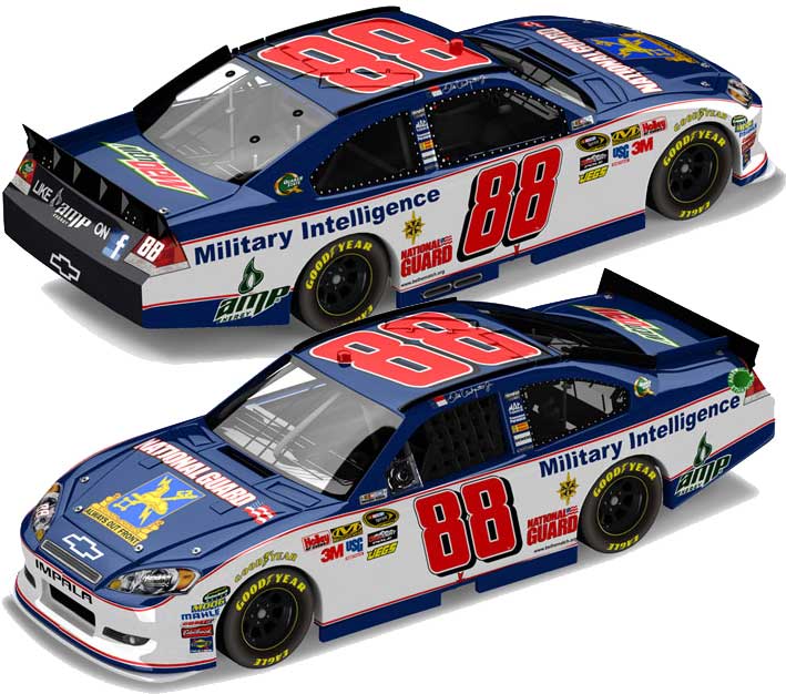 Dale Earnhardt Jr 2014 National Guard #88 Chevy SS 1/64 Lionel NASCAR Diecast 