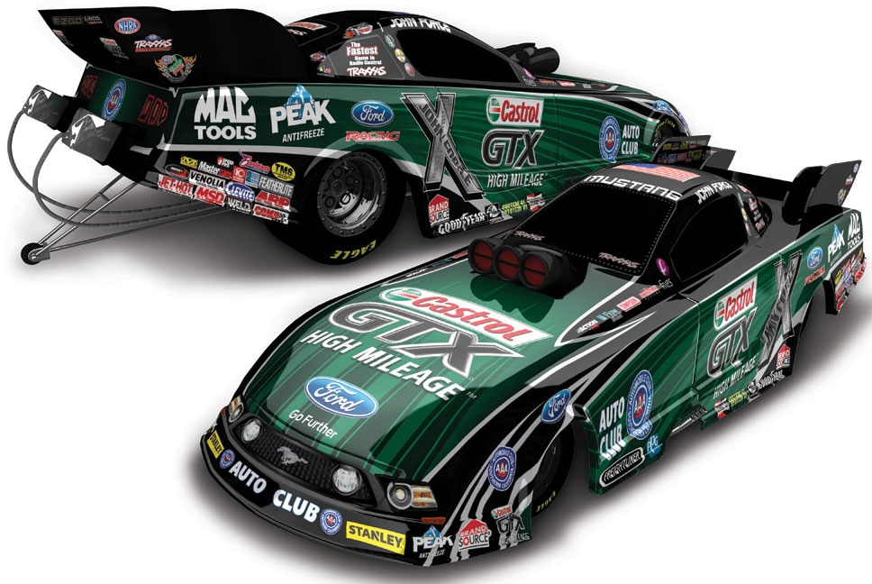 Details about   Action 1/64 John force elvis 2012 35th anniversary mustang funny car nhra 