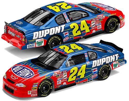 jeff gordon diecast list