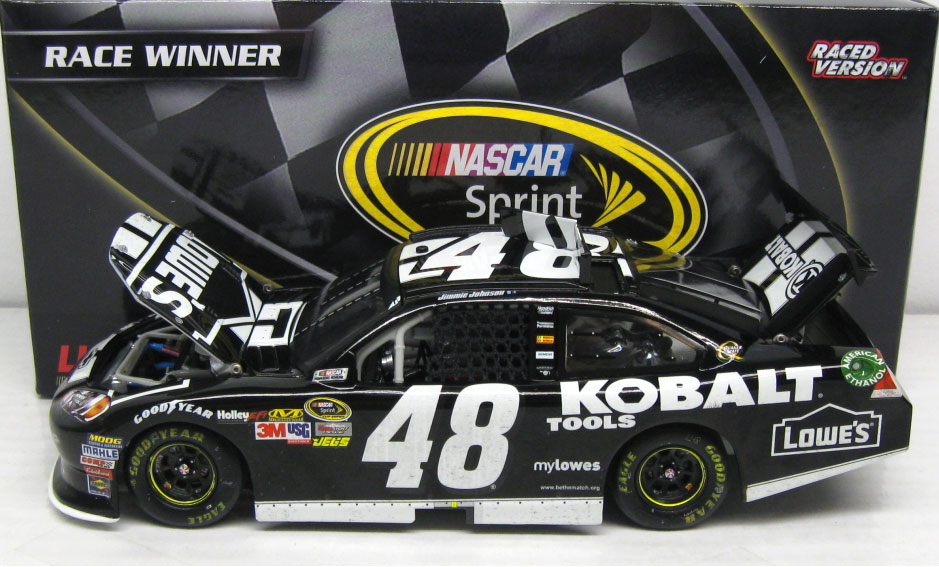#48 JIMMY JOHNSON LOWES 2012 White Chevy 1/64th HO Scale Slot Car Decals 